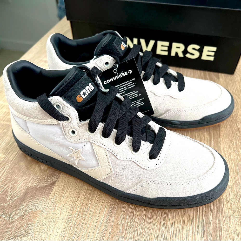 Converse CONS x Carhartt WIP Fastbreak Pro Mid 6M White Black Gum Honey Limited